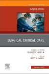 Book cover for Surgical Critical Care, An Issue of Surgical Clinics