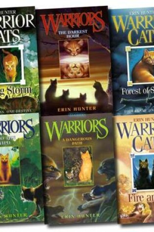 Cover of Warrior Cats Collection (into the Wild, Fire and Ice, Forest of Secrets, Rising Storm, a Dangerous Path, the Darkest Hour)