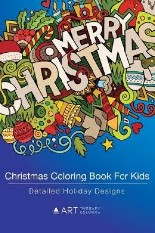 Cover of Christmas Coloring Book For Kids