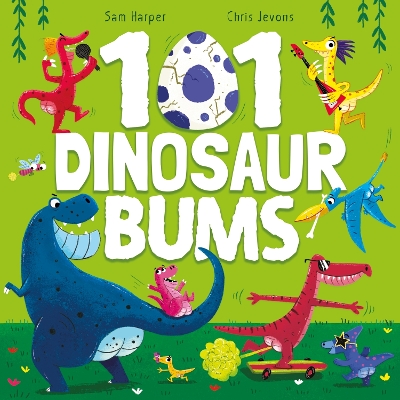 Book cover for 101 Dinosaur Bums