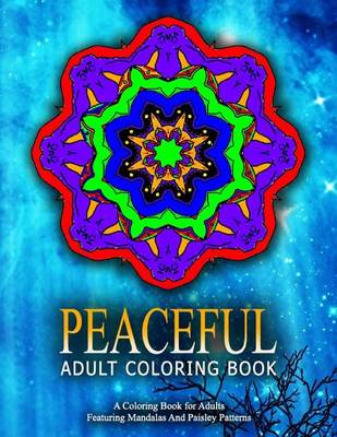 Book cover for PEACEFUL ADULT COLORING BOOK - Vol.15