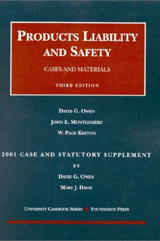 Cover of Case Stat Supp Liab Safe Cases