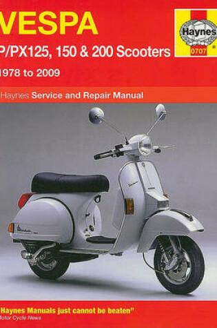 Cover of Vespa P/PX 125, 150 and 200 Service and Repair Manual