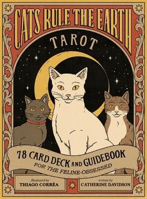 Book cover for Cats Rule the Earth Tarot