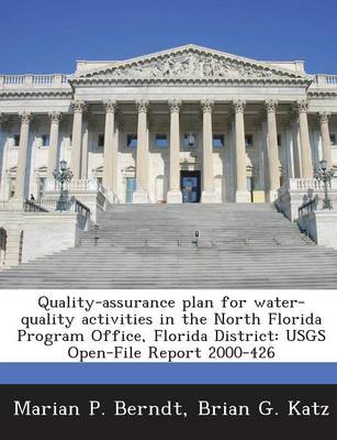 Book cover for Quality-Assurance Plan for Water-Quality Activities in the North Florida Program Office, Florida District