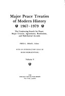 Book cover for Major Peace Treaties of Modern History