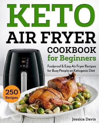 Book cover for Keto Air Fryer Cookbook for Beginners