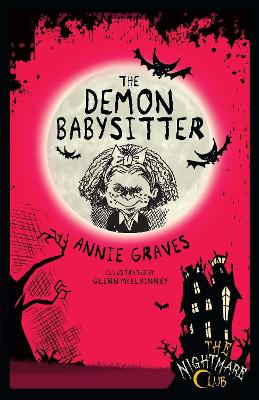 Book cover for The Nightmare Club 7: The Demon Babysitter