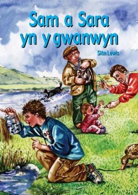 Book cover for Cyfres Hwyl Drwy'r Flwyddyn: Sam a Sara yn y gwanwyn (Llyfr Mawr)