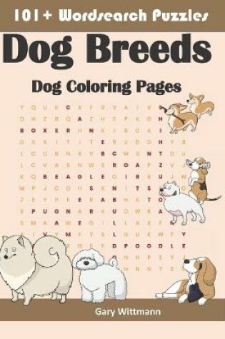 Cover of 101+ Word Search Puzzles Dog Breeds