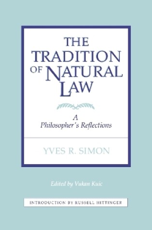 Cover of The Tradition of Natural Law