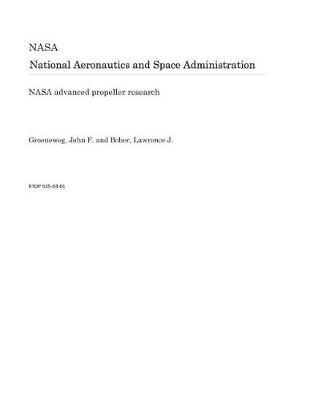 Book cover for NASA Advanced Propeller Research