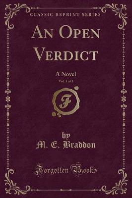Book cover for An Open Verdict, Vol. 3 of 3