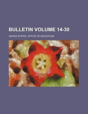 Book cover for Bulletin Volume 14-30