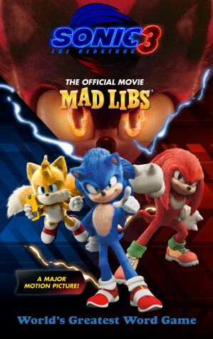 Book cover for Sonic the Hedgehog 3: The Official Movie Mad Libs