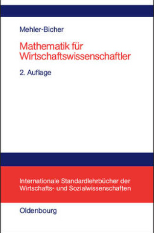 Cover of Mathematik Für Wirtschaftswissenschaftler