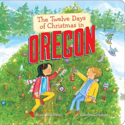 Book cover for The Twelve Days of Christmas in Oregon