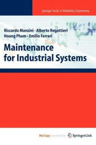 Cover of Maintenance for Industrial Systems