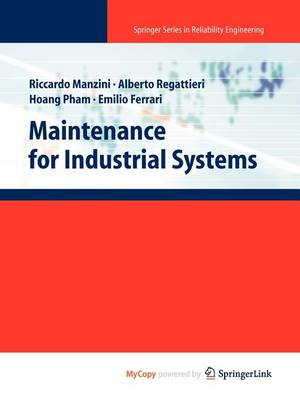 Book cover for Maintenance for Industrial Systems