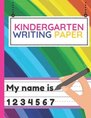 Book cover for Kindergarten Writing Paper