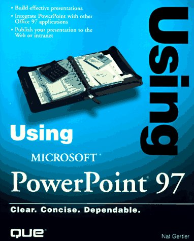 Book cover for Using Microsoft PowerPoint 97