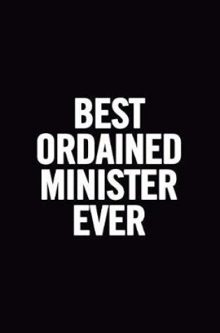 Cover of Best Ordained Minister Ever