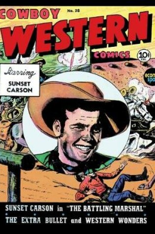 Cover of Cowboy Western Comics #28