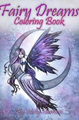 Cover of Fairy Dreams Coloring Book - by Molly Harrison