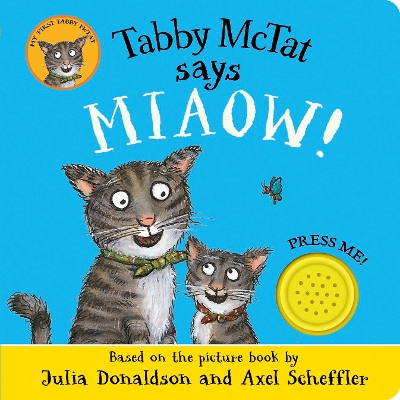 Book cover for Tabby McTat Says Miaow!