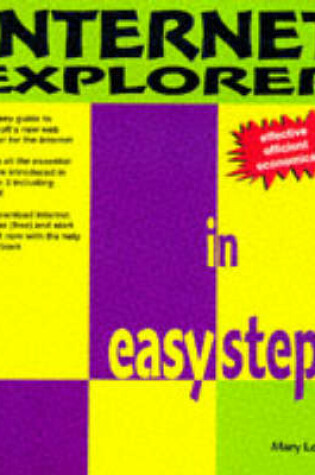 Cover of Internet Explorer in Easy Steps