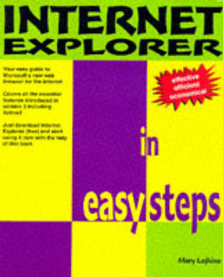 Book cover for Internet Explorer in Easy Steps