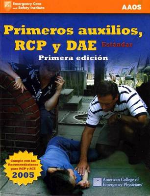 Book cover for Primeros Auxilios, RCP Y Dae Estandar