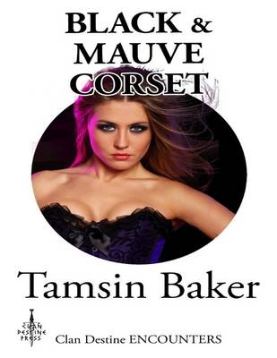 Book cover for Black and Mauve Corset