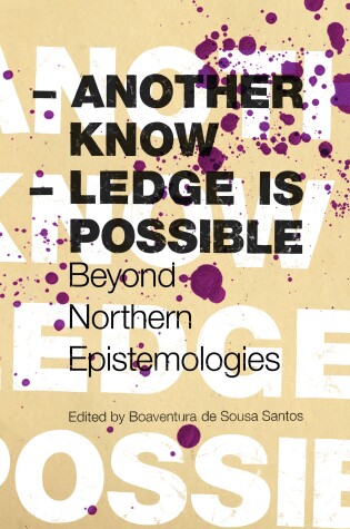 Cover of Another Knowledge Is Possible