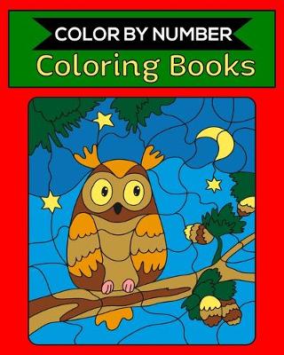 Book cover for Color By Number Coloring Books