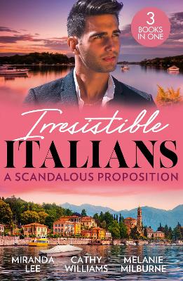 Book cover for Irresistible Italians: A Scandalous Proposition