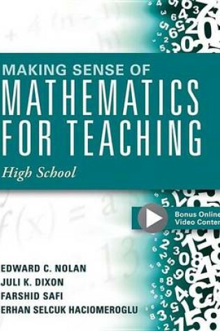 Cover of Making Sense of Mathematics for Teaching High School