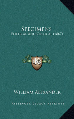 Book cover for Specimens