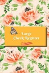 Book cover for Large Check Register