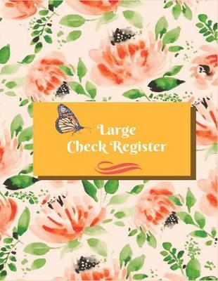 Cover of Large Check Register