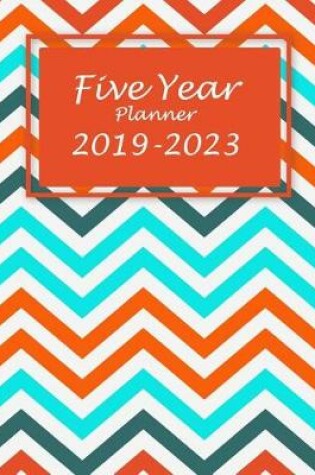 Cover of Five Year Planner 2019-2023