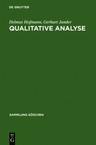 Cover of Qualitative Analyse