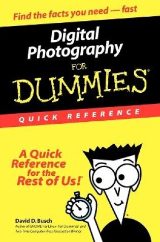 Cover of Digital Photography For Dummies Quick Reference