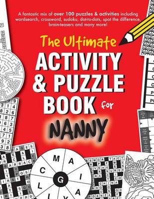 Book cover for The Ultimate Activity & Puzzle Book for Nanny