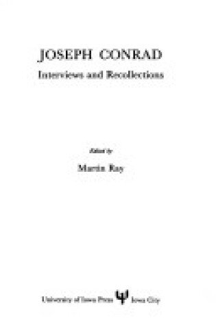 Cover of Joseph Conrad