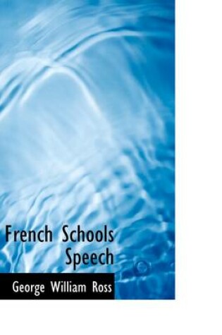 Cover of French Schools Speech