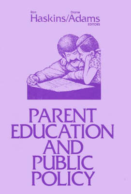 Book cover for Parent Education and Public Policy