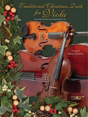 Book cover for Traditional Christmas Duets for Viola