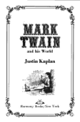 Cover of Mark Twain and His World P
