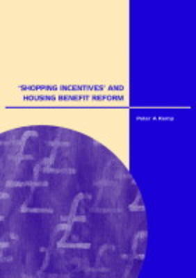 Book cover for Shopping Incentives and Housing Benefit Reform